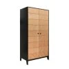 Bopita Armoire 2 Portes Noir Naturel Naturel -Maisons du Monde boutique armoire 2 portes noir naturel naturel