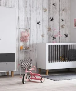 VOX Armoire 2 Portes Rose -Maisons du Monde boutique armoire 2 portes rose 1