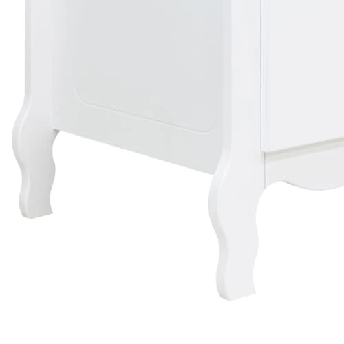 Bopita Armoire 2-portes XL Avec Tiroir Blanc En MDF Et Panneaux De Particules 6 Bopita Armoire 2-portes XL Avec Tiroir Blanc En MDF Et Panneaux De Particules - Image 4