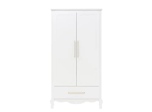 Bopita Armoire 2-portes XL Avec Tiroir Blanc En MDF Et Panneaux De Particules 3 Bopita Armoire 2-portes XL Avec Tiroir Blanc En MDF Et Panneaux De Particules