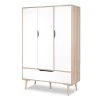 Little Sky By Klups Armoire 3 Portes 1 Tiroir -Maisons du Monde boutique armoire 3 portes 1 tiroir