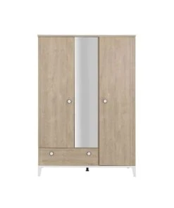 Galipette Armoire 3 Portes 1 Tiroir En Bois Imitation Chêne Blond 58cm 7 Galipette Armoire 3 Portes 1 Tiroir En Bois Imitation Chêne Blond 58cm -Maisons du Monde boutique armoire 3 portes 1 tiroir en bois imitation chene blond 58cm 1