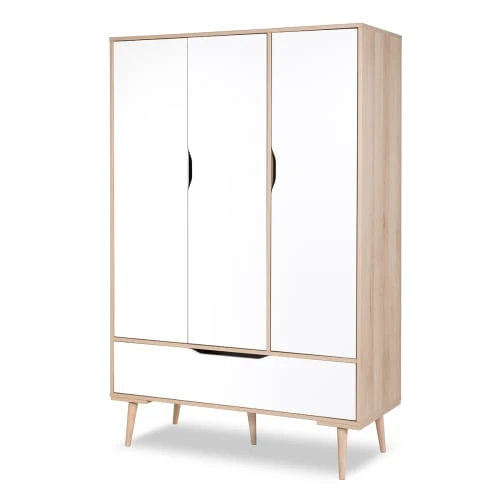 Little Sky By Klups Armoire 3 Portes 1 Tiroir 3 Little Sky By Klups Armoire 3 Portes 1 Tiroir