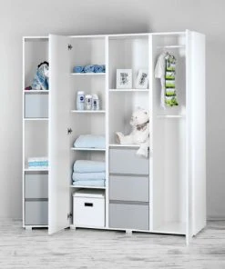 Little Sky By Klups Armoire 3 Portes 8 Little Sky By Klups Armoire 3 Portes -Maisons du Monde boutique armoire 3 portes 2