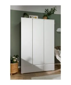 CALICOSY Armoire 3 Portes 2 Tiroirs Blanc- L120 X H191 X P55 Cm 9 CALICOSY Armoire 3 Portes 2 Tiroirs Blanc- L120 X H191 X P55 Cm -Maisons du Monde boutique armoire 3 portes 2 tiroirs blanc l120 x h191 x p55 cm 1