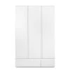 CALICOSY Armoire 3 Portes 2 Tiroirs Blanc- L120 X H191 X P55 Cm 2 CALICOSY Armoire 3 Portes 2 Tiroirs Blanc- L120 X H191 X P55 Cm -Maisons du Monde boutique armoire 3 portes 2 tiroirs blanc l120 x h191 x p55 cm