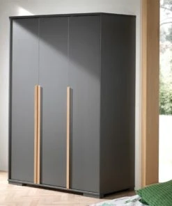 Vipack Armoire 3 Portes Anthracite -Maisons du Monde boutique armoire 3 portes anthracite 3