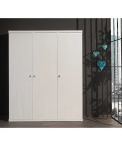 Vipack Armoire 3 Portes Blanc -Maisons du Monde boutique armoire 3 portes blanc 16