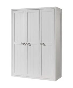 Vipack Armoire 3 Portes Blanc