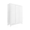 Bopita Armoire 3 Portes Blanc 1 Bopita Armoire 3 Portes Blanc -Maisons du Monde boutique armoire 3 portes blanc 24