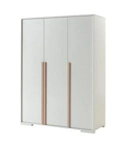 Vipack Armoire 3 Portes Blanc