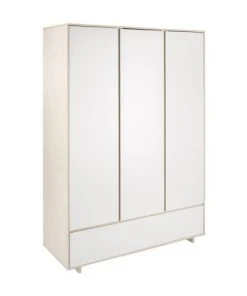 Schardt Armoire 3 Portes Blanc