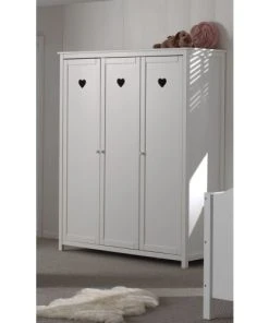 Vipack Armoire 3 Portes Blanc -Maisons du Monde boutique armoire 3 portes blanc 33