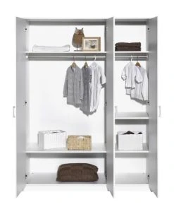 Schardt Armoire 3 Portes Blanc -Maisons du Monde boutique armoire 3 portes blanc 42