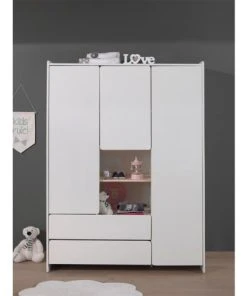 Vipack Armoire 3 Portes Blanc 8 Vipack Armoire 3 Portes Blanc -Maisons du Monde boutique armoire 3 portes blanc 46