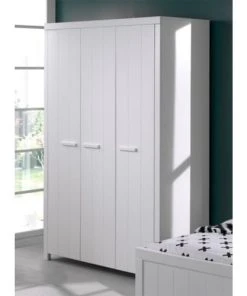 Vipack Armoire 3 Portes Blanc -Maisons du Monde boutique armoire 3 portes blanc 5