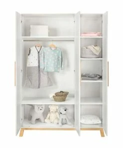 Schardt Armoire 3 Portes Blanc -Maisons du Monde boutique armoire 3 portes blanc 50