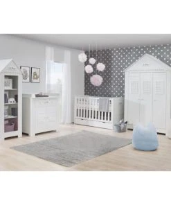 Pinio Armoire 3 Portes Blanc -Maisons du Monde boutique armoire 3 portes blanc 54