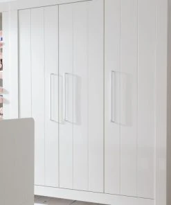 Pinio Armoire 3 Portes Blanc -Maisons du Monde boutique armoire 3 portes blanc 9