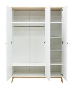 Bopita Armoire 3 Portes Blanc Chêne 9 Bopita Armoire 3 Portes Blanc Chêne -Maisons du Monde boutique armoire 3 portes blanc chene 2
