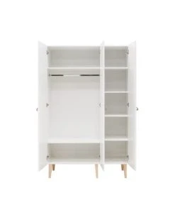 Bopita Armoire 3 Portes Blanc Naturel Naturel 10 Bopita Armoire 3 Portes Blanc Naturel Naturel -Maisons du Monde boutique armoire 3 portes blanc naturel naturel 6