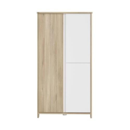 Galipette Armoire 3 Portes Chêne Blanc 5 Galipette Armoire 3 Portes Chêne Blanc – Image 3