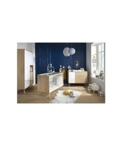 Sauthon Armoire 3 Portes Couleur Bois Et Blanc -Maisons du Monde boutique armoire 3 portes couleur bois et blanc 3