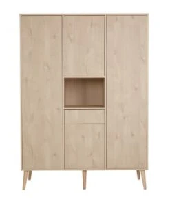 Quax Armoire 3 Portes En Bois Effet Hêtre -Maisons du Monde boutique armoire 3 portes en bois effet hetre cocoon