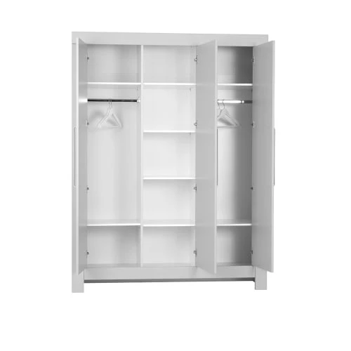 Pinio Armoire 3 Portes Gris 4 Pinio Armoire 3 Portes Gris - Image 2