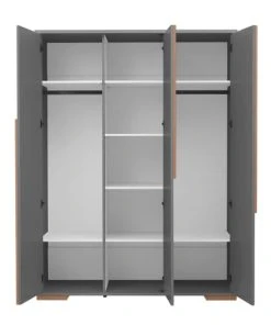 Pinio Armoire 3 Portes Gris Naturel 8 Pinio Armoire 3 Portes Gris Naturel -Maisons du Monde boutique armoire 3 portes gris naturel 2