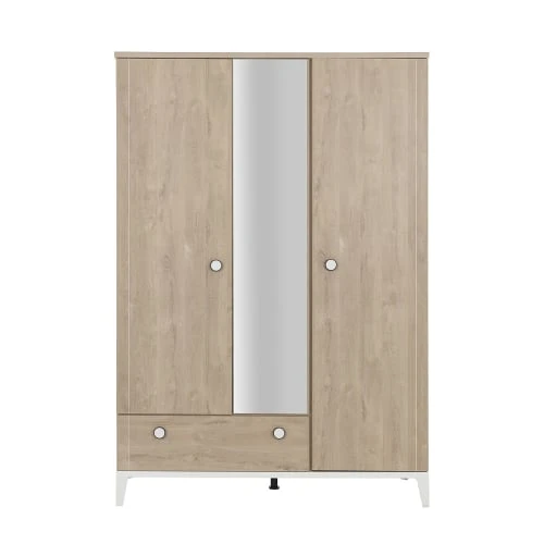 Galipette Armoire 3 Portes Naturel 4 Galipette Armoire 3 Portes Naturel – Image 2