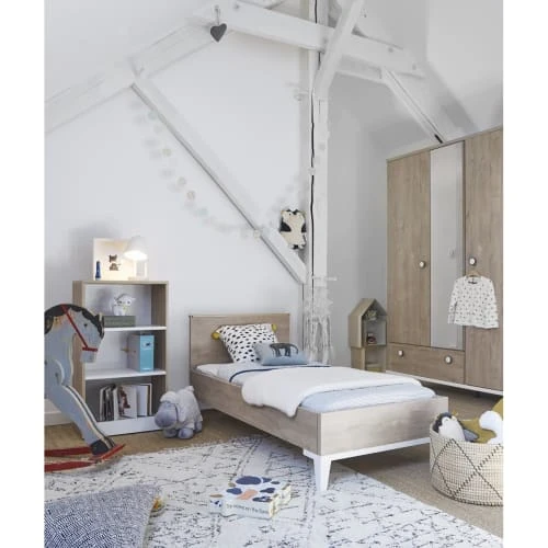 Galipette Armoire 3 Portes Naturel 6 Galipette Armoire 3 Portes Naturel – Image 4