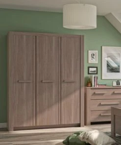 GAMI Armoire 3 Portes Naturel -Maisons du Monde boutique armoire 3 portes naturel 7