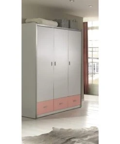 Vipack Armoire 3 Portes Rose 7 Vipack Armoire 3 Portes Rose -Maisons du Monde boutique armoire 3 portes rose 2