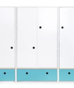 Wookids Armoire 4 Portes Prune 12 Wookids Armoire 4 Portes Prune -Maisons du Monde boutique armoire 4 portes bleu paradis colorflex