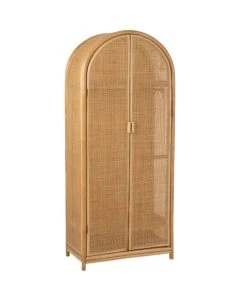 CALICOSY Armoire Avec 2 Portes En Rotin Naturel -Maisons du Monde boutique armoire avec 2 portes en rotin naturel 2