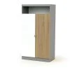 AT4 Armoire Blanc Gris Chêne -Maisons du Monde boutique armoire blanc gris chene