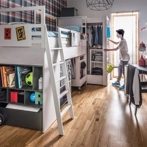 VOX Armoire Cargo Blanc Gris 6 VOX Armoire Cargo Blanc Gris – Image 4