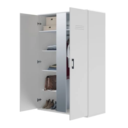 GAMI Armoire Effet Bois Gris 5 GAMI Armoire Effet Bois Gris - Image 3