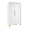 Schardt Armoire Enfant 2 Portes Blanc