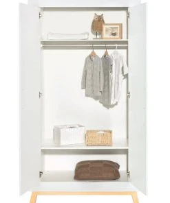 Schardt Armoire Enfant 2 Portes Blanc -Maisons du Monde boutique armoire enfant 2 portes blanc 2