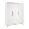 Schardt Armoire Enfant 3 Portes Blanc -Maisons du Monde boutique armoire enfant 3 portes blanc