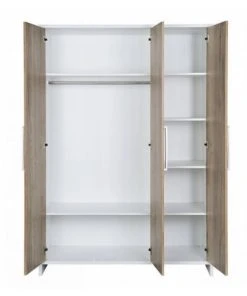 Schardt Armoire Enfant 3 Portes Couleur Bois Et Blanc 7 Schardt Armoire Enfant 3 Portes Couleur Bois Et Blanc -Maisons du Monde boutique armoire enfant 3 portes couleur bois et blanc 2