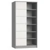 Home Maison Armoire Enfant à Porte Coulissante Et Rayonnages Java -Maisons du Monde boutique armoire enfant a porte coulissante et rayonnages java