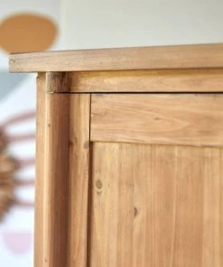 Tikamoon Armoire Enfant En Pin Massif Recyclé -Maisons du Monde boutique armoire enfant en pin massif recycle 2