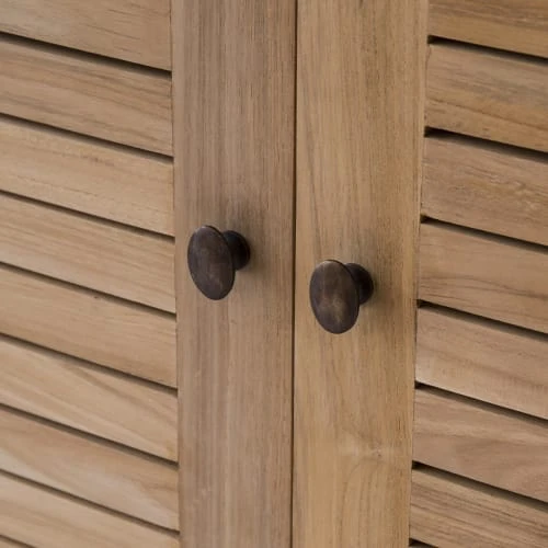 Tikamoon Armoire Enfant En Teck Massif 5 Tikamoon Armoire Enfant En Teck Massif - Image 3