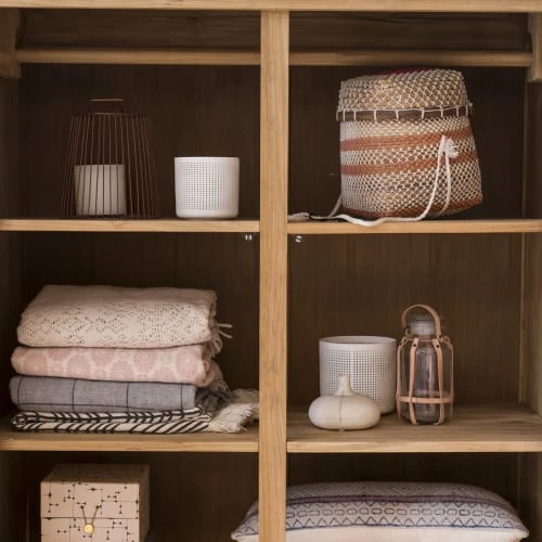 Tikamoon Armoire Enfant En Teck Massif 6 Tikamoon Armoire Enfant En Teck Massif - Image 4