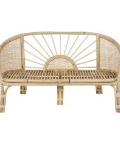 Maisons Du Monde Banc En Rotin Et Coton Beige Rosé -Maisons du Monde boutique banc en rotin et coton beige rose 1000 8 21 215517 1