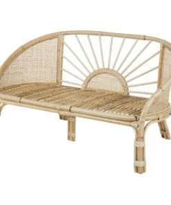 Maisons Du Monde Banc En Rotin Et Coton Beige Rosé -Maisons du Monde boutique banc en rotin et coton beige rose 1000 8 21 215517 2