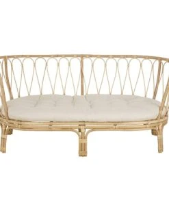 Maisons Du Monde Banquette 2 Places En Rotin